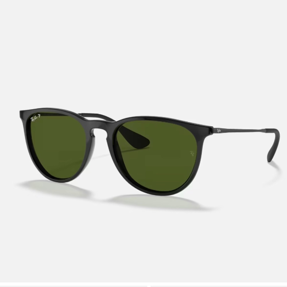 RAY-BAN polarized sunglasses with green lenses